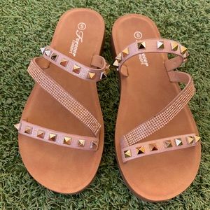 Rose Gold Women’s Sandals - Brand New